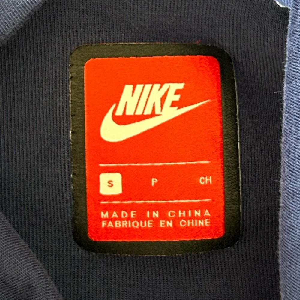 Nike | Women’s Dark Blue Funnel Neck Pullover Sweatshirt Side Pockets Size S